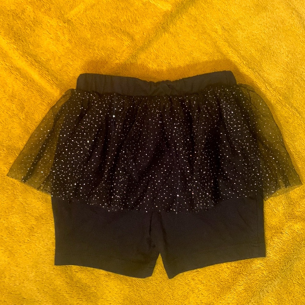 SWIGGLES Black Glittery Skirt - Picture 4 of 5